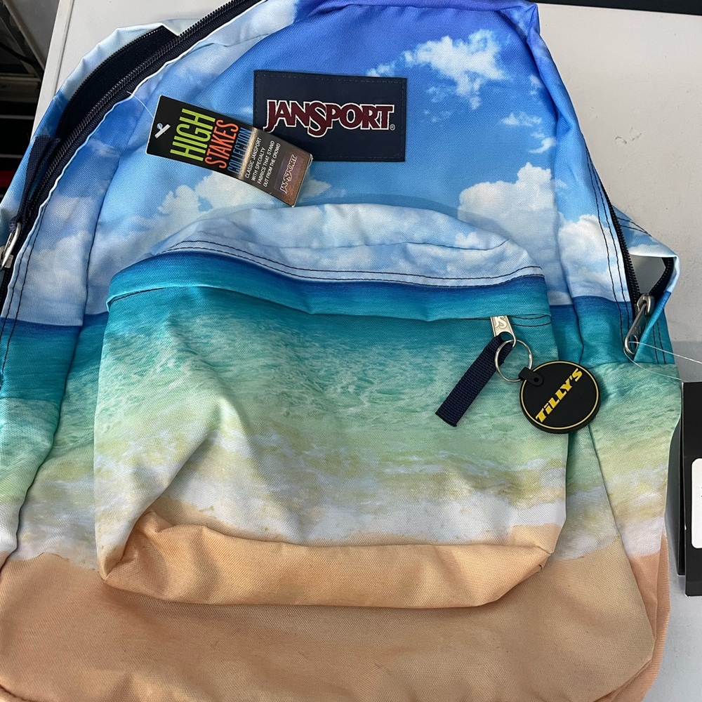 JanSport Beach Scene Backpack